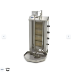  Ψησταριά κεμπάπ αερίου - 4 καυστήρες - 50kg κρέας